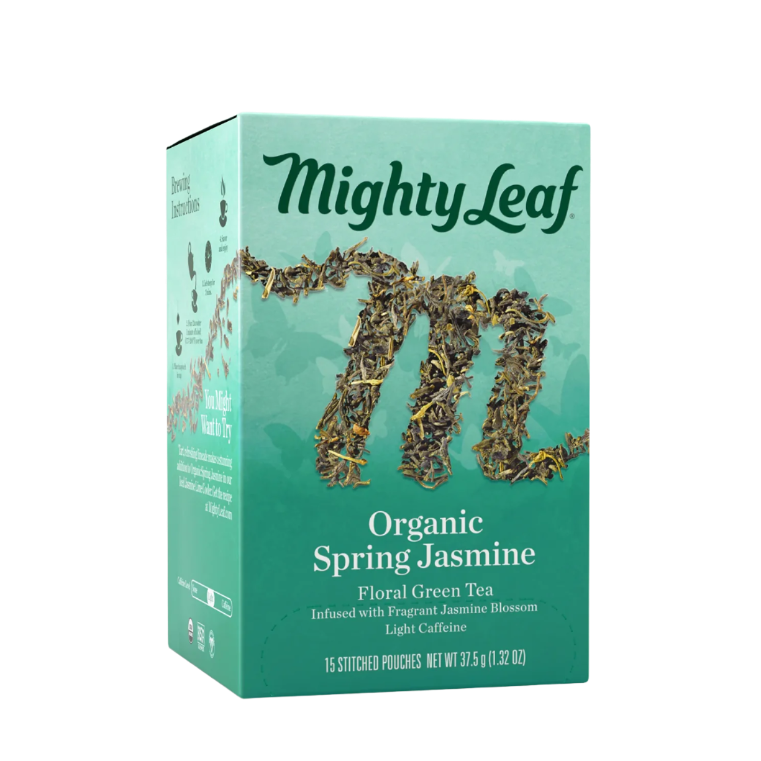Spring Expres Tea Mighty Leaf Tea Organic Spring Jasmine – Tabor Espresso