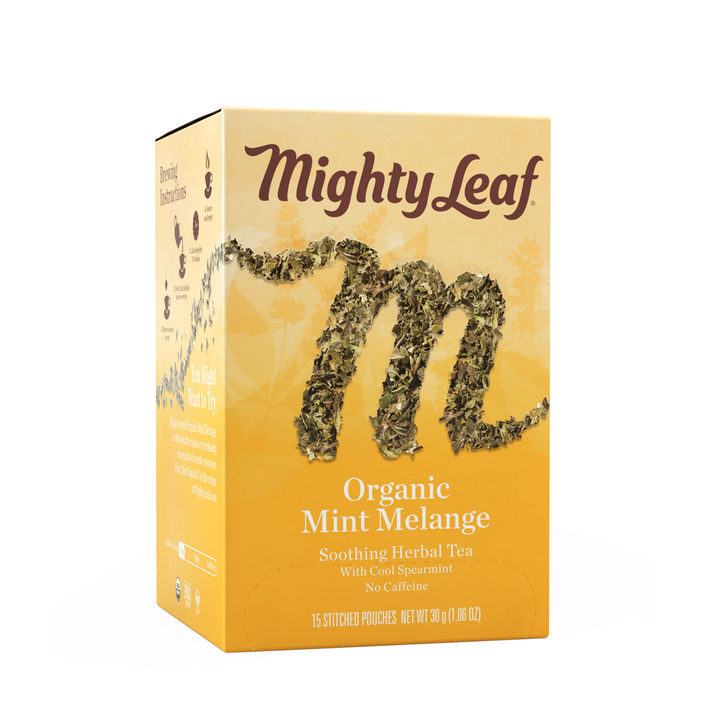 Mighty Leaf Tea Organic Mint Melange