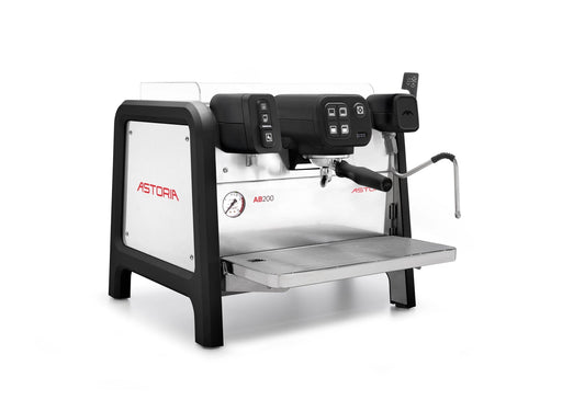 Astoria AB200 one-group espresso machine in black