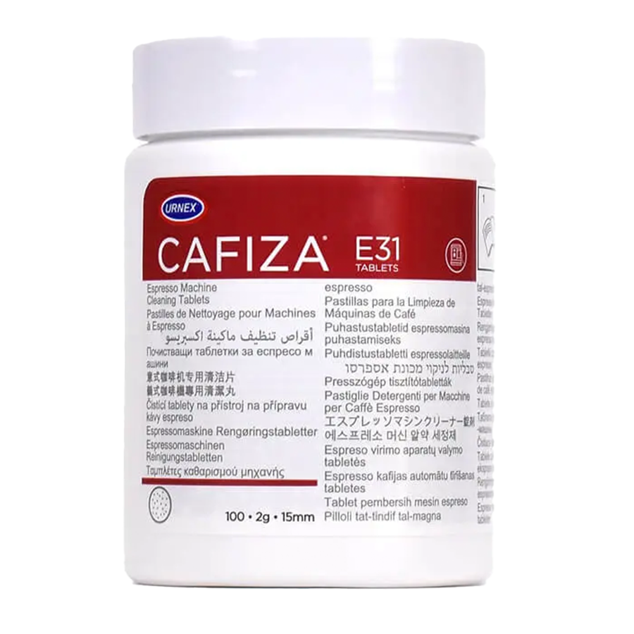 Urnex Cafiza E31 Espresso Machine Cleaning Tablets