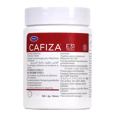 Urnex Cafiza E31 Espresso Machine Cleaning Tablets
