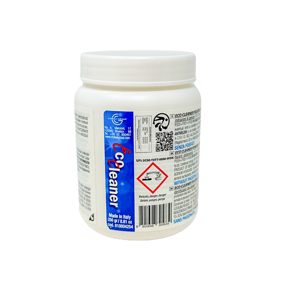 Cimbali Eco Cleaner Powder 250g – Espresso Machine Backflush Cleaner ...