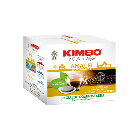 Kimbo Amalfi 100% Arabica - 50 count ESE pods