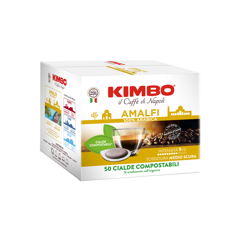 Kimbo Amalfi 100% Arabica - 50 count ESE pods
