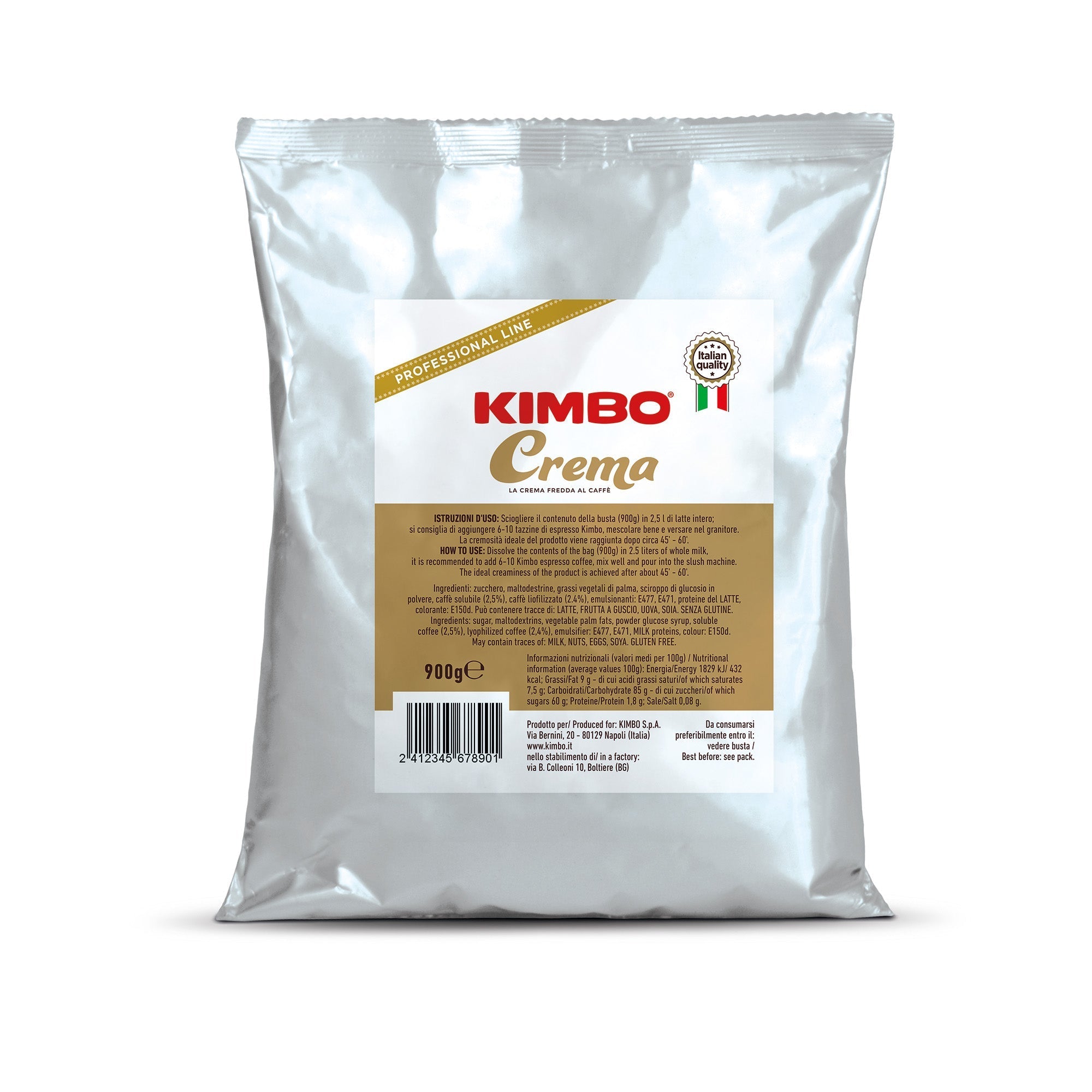 Kimbo Crema al Caffe powder mix - 900 gram bag
