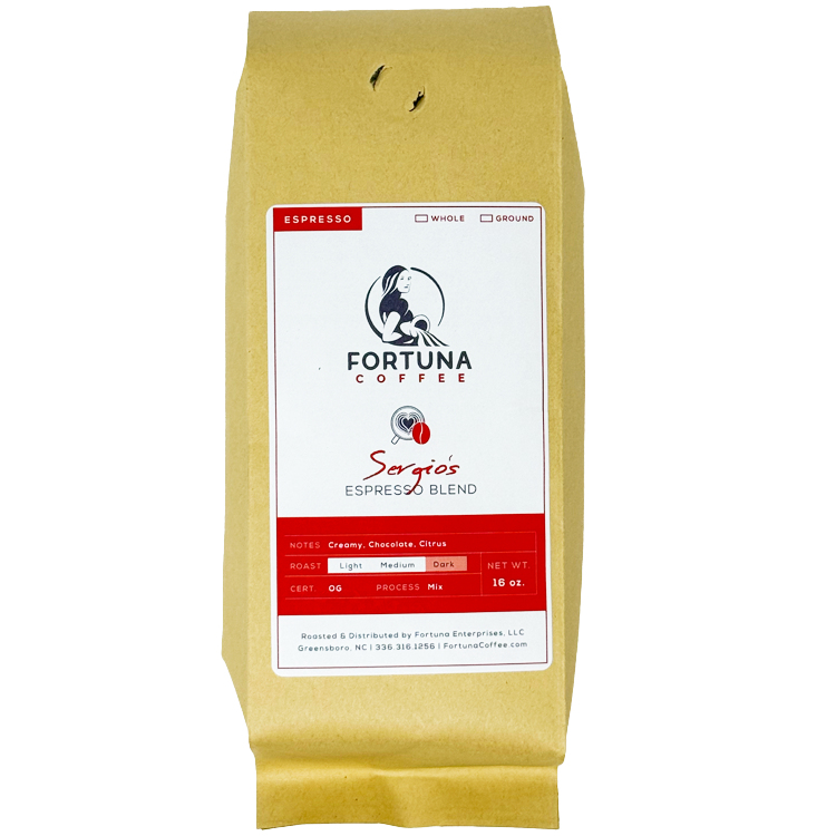 Organic Sergio's Espresso