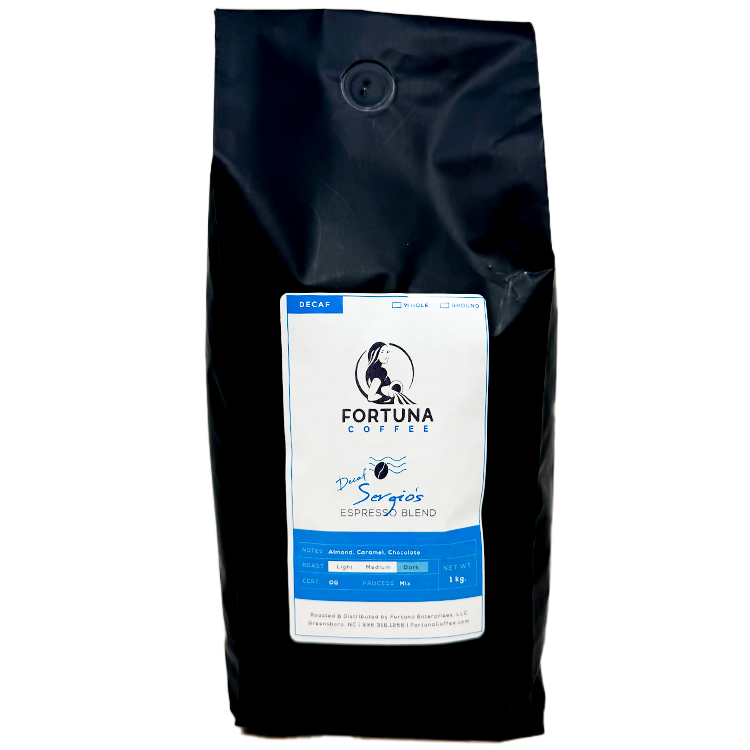 Organic Decaf Sergio's Espresso