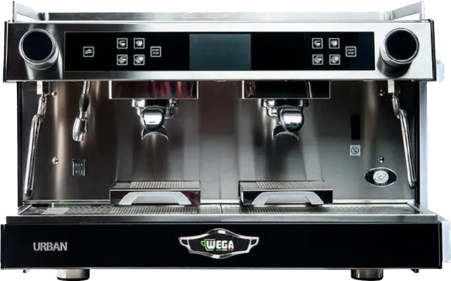 Wega Urban 2-Group Commercial Espresso Machine – Multi-Boiler, Touchscreen, Low Profile