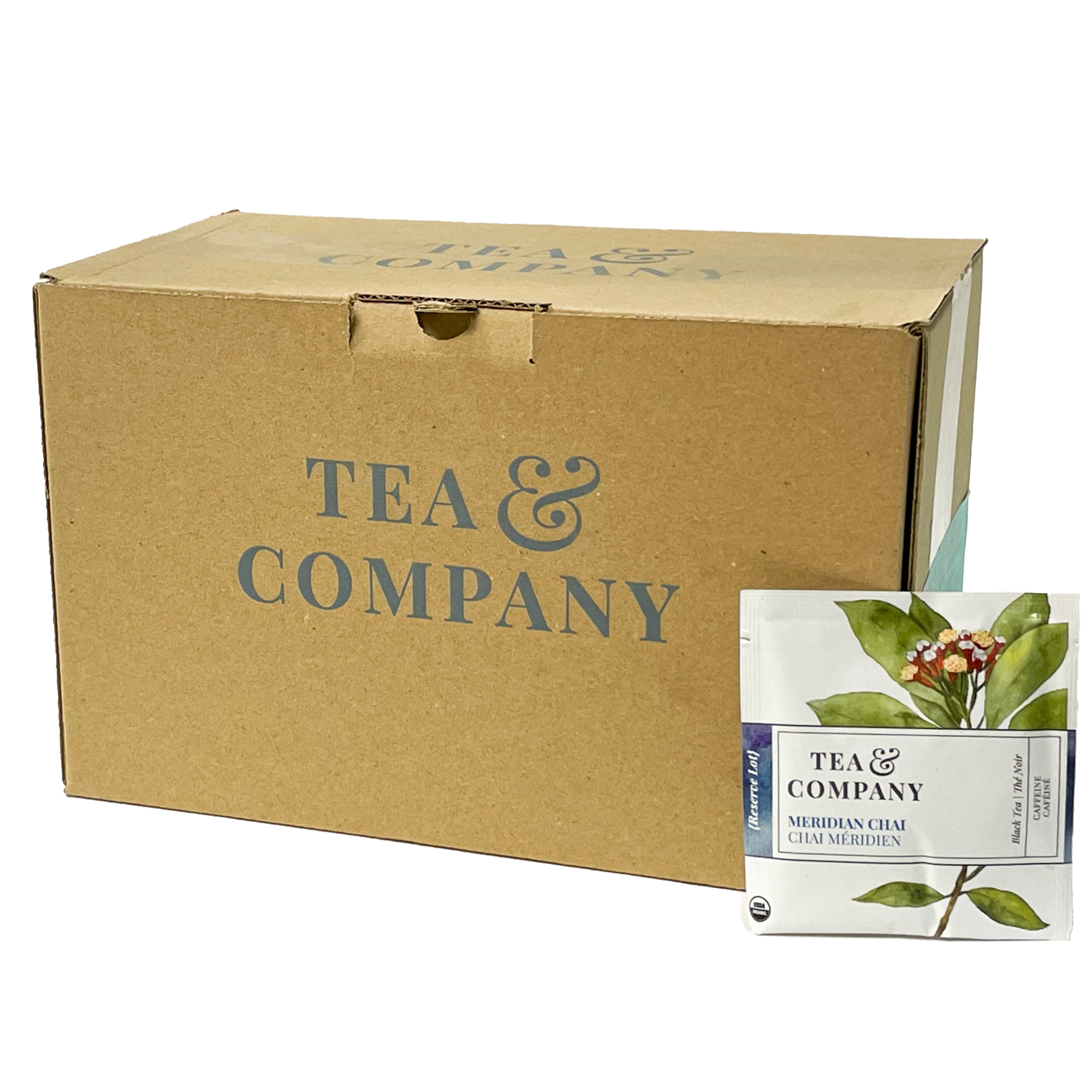 Tea & Company Organic Meridian Chai 100ct._tabor espresso